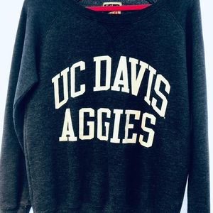 UC Davis Aggie’s sweatshirt navy blue size medium